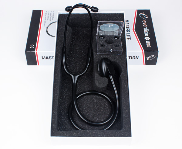 Master Lite Stethoscope, Black Edition < EverDixie #DIX4253B 