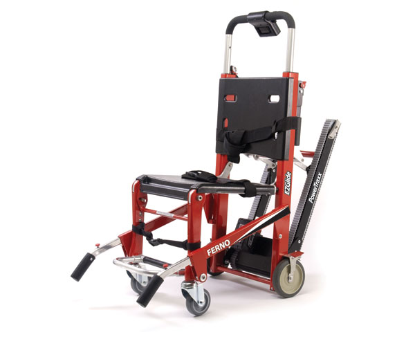 EZ Glide Stairchair w/ PowerTraxx, Red < Ferno #0731369 