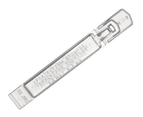 Ipratropium Bromide Inhalation Solution 0.02% 0.5 mg/2.5 mL , Box/30 < Nephron Pharmaceutical Corp. 