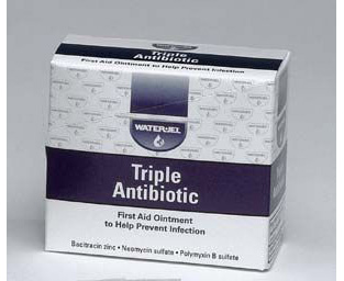 Triple Antibiotic Ointment .9g Packets - Box/25 , Case of 72 < Water-Jel #WJTA1800 