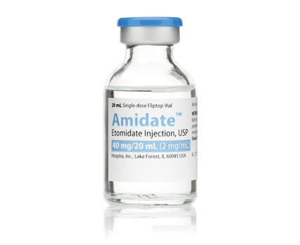 Etomidate Injection, USP (Amidate), 20mL < Hospira #6695-02 