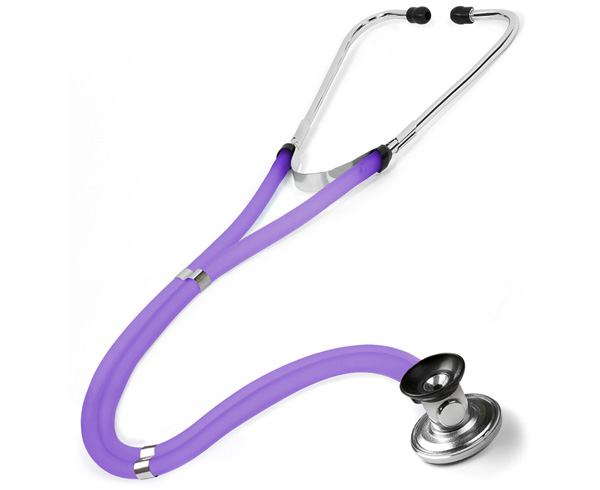 Sprague Rappaport Stethoscope, Adult, Frosted Purple, Frost < Prestige Medical #S122-F-PUR 