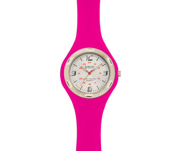 SportMate Scrub Watch, Neon Pink < Prestige Medical #1888-N-PNK 