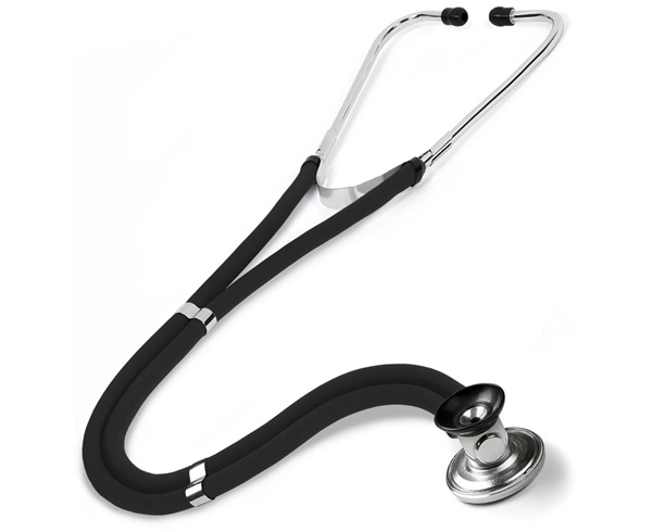 Sprague Rappaport Stethoscope, Adult, Black < Prestige Medical #S122-BLK 