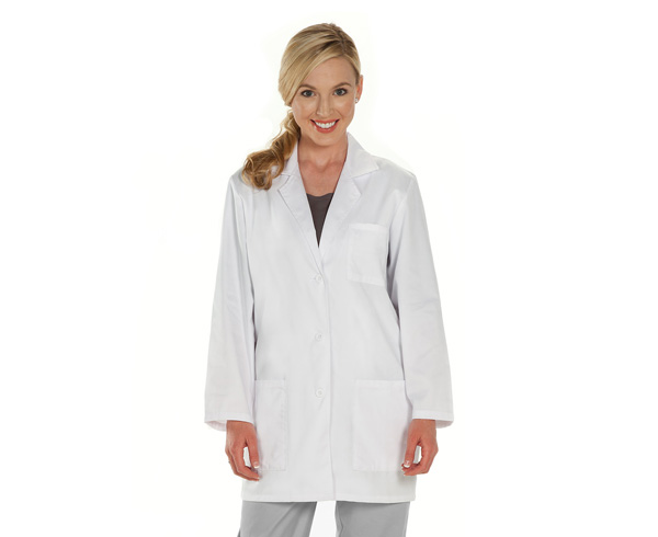 Women's Consultation Jacket, 3X, White < Prestige Medical #5740-3X 