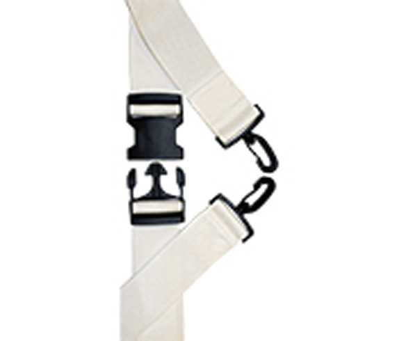 Pro Lite Disposable Speed Clip Backboard Straps, Set of 3, White < Iron Duck #35700DSC 