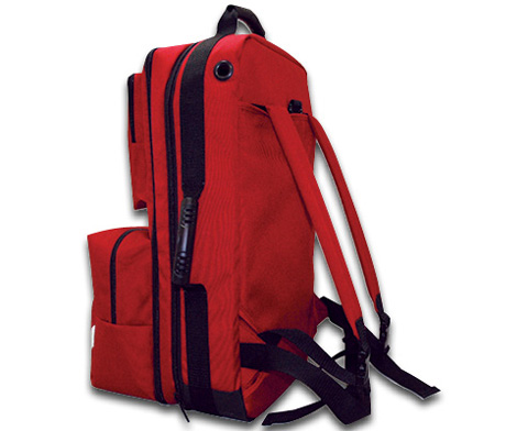 O2 Trauma AED Backpack, Red < FieldTex #911-84550RD 