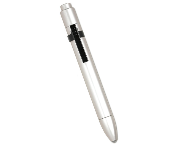 Bright LED Penlight, Silver in Slide Pack < Prestige Medical #S204-SIL 