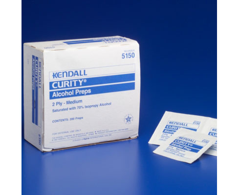 CURITY Adhesive Patch 1-1/2" X 1-1/2" , Box/50 < Kendall #6416LF 