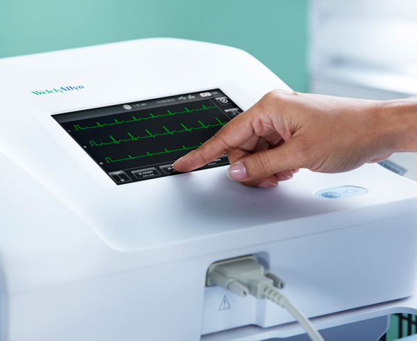 CP 150 Electrocardiograph (ECG), Interpretive, 12 Lead < Welch Allyn #CP150A-1ENB 
