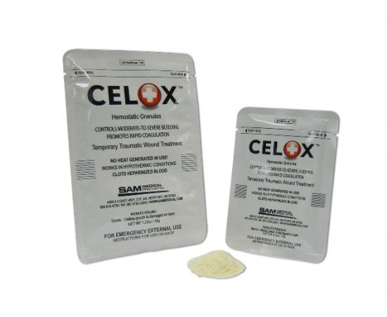 Celox Hemostatic Granules - 35 grams < Sam Medical #C42859-35 
