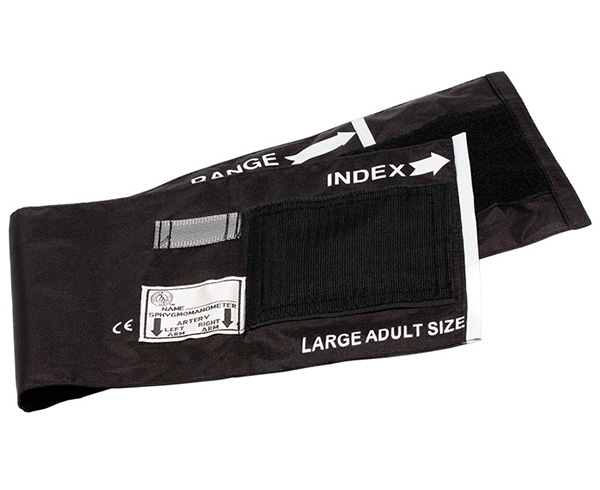 Large Adult Size Nylon Cuff, Large Adult, Black < Prestige Medical #82-CUFF-OB-BLK 