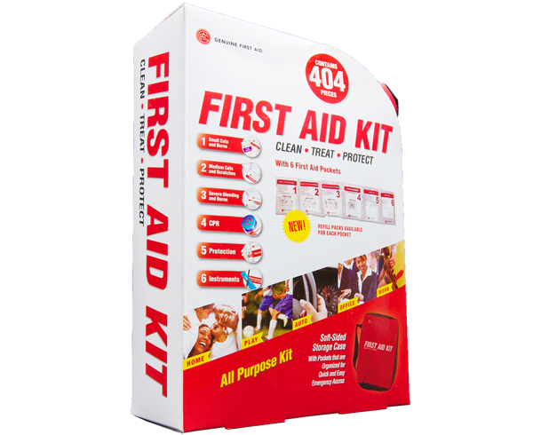 First Aid Kit, 50Person NON-ANSI, Soft Case < Genuine First Aid #9999-2304 