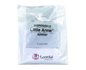 Little Anne Manikin Airways Pack/96 < Laerdal #20301 