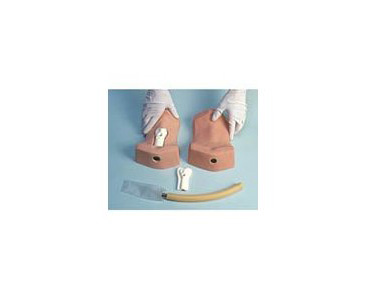 Cricothyrotomy Skin for Trauma Head, Pack/4 < simulaids #068 