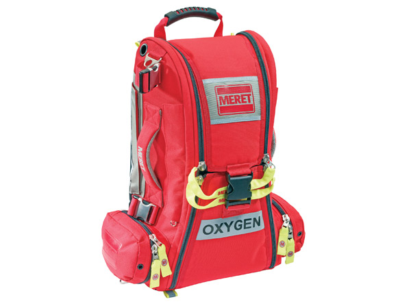 RECOVER PRO O2 Response Bag, TS2 Ready, Red < Meret #M5008F 