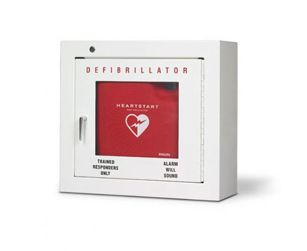 HeartStart Defibrillator Basic Wall Cabinet < Philips Medical #9.89803E+11 