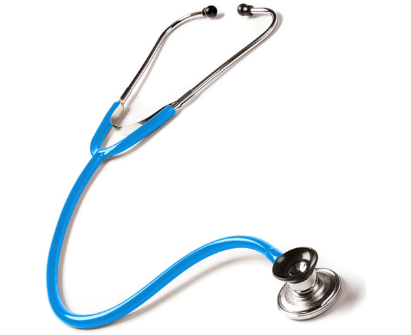 SpragueLite Stethoscope, Adult, Neon Blue < Prestige Medical #S124-N-BLU 