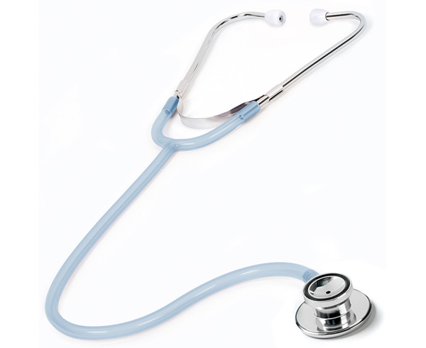 Dual Head Stethoscope in Box, Adult, Frosted Glacier < Prestige Medical #108-F-GLA 