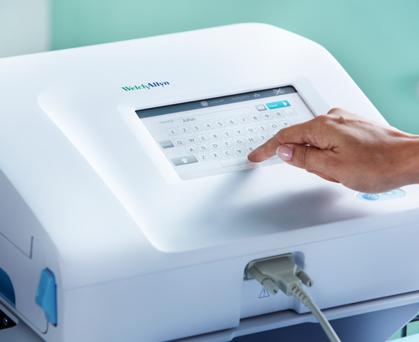 CP 150 Electrocardiograph (ECG), Interpretive, 12 Lead < Welch Allyn #CP150A-1ENB 