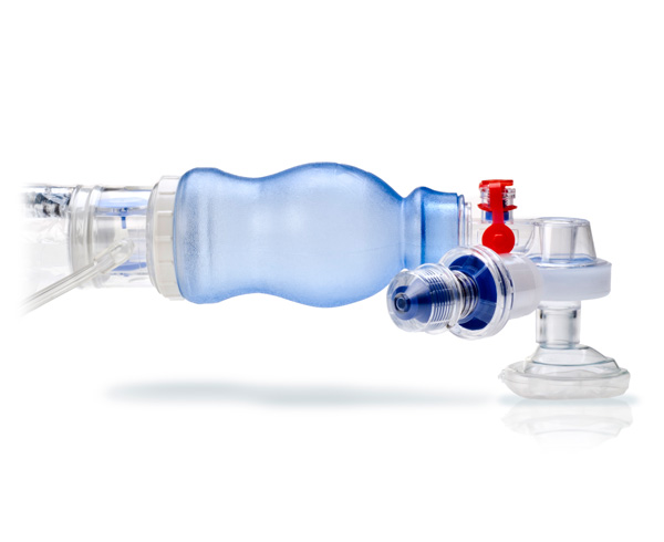 Lifesaver Disposable Manual BVM Resuscitator, Bag, Mask & Diverter, Case/6 < Hudson RCI #5362, 5367, 5372 