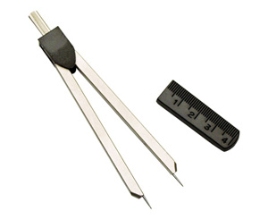 Deluxe Precision ECG Calipers < Mabis Healthcare #25-779-000 