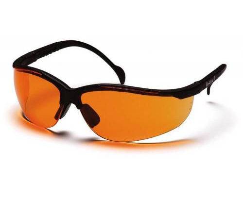 Venture II Safety Glasses - Orange Lens < Pyramex Safety #SB1840S 