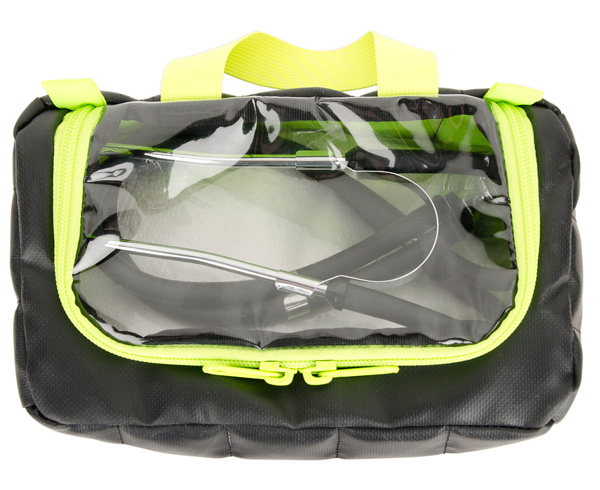 G3 First Aid Universal Kit, Small, Black w/ Fluorescent Handle < StatPacks #G36004BK 