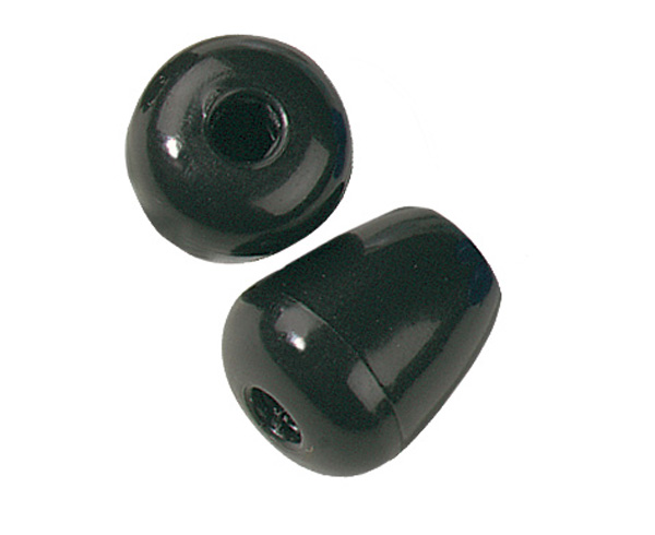 Black Sprague Eartips, PFX-NO-S, Pair < Prestige Medical #122-I-ET 