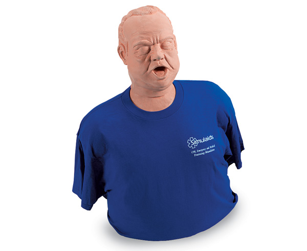 OBESE CHOKING MANIKIN < Simulaids #1630 