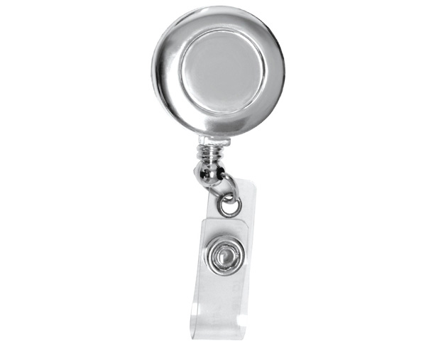 Retracteze ID Holder, Bulk, Silver, Print < Prestige Medical #13-B-SVR 