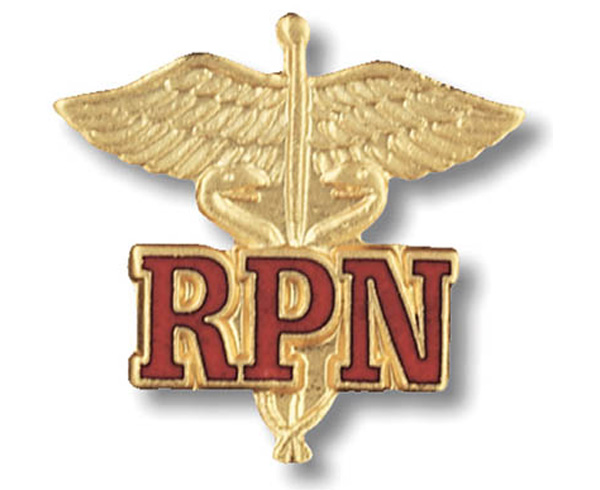 Registered Practical Nurse (Caduceus) Emblem Pin (Canada Only) < Prestige Medical #2023 