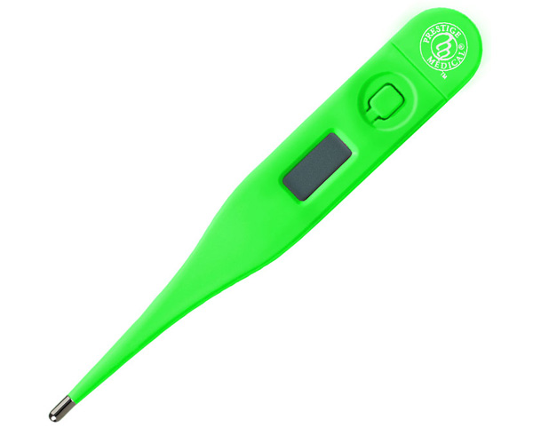 Digital Thermometer, Neon Green < Prestige Medical #DT-N-GRN 