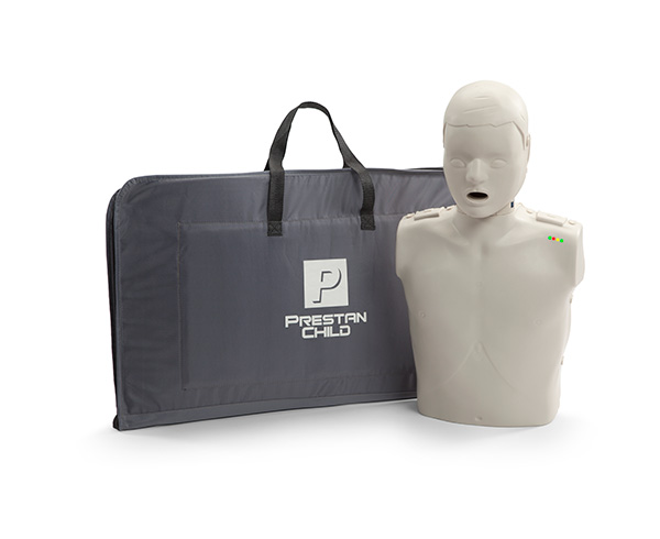Professional CPR/AED Training Manikin, Child, Light Skin < PRESTAN #PP-CM-100 