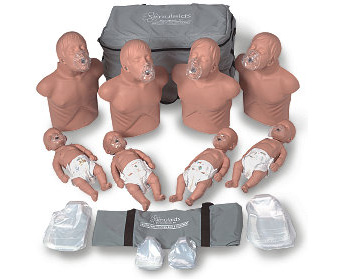 ECONOMY INSTRUCTOR PACK AFRO AMERICAN < Simulaids #2151B 