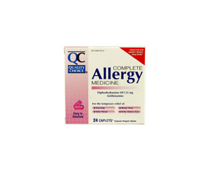 Allergy & Cold Antihistamine Medicine < 