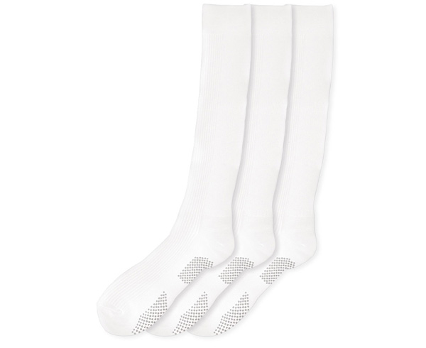 Non-Slip Compression Socks, 3 Pack, White < Prestige Medical #382-WHT 