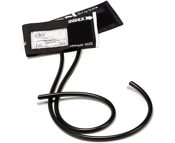 Infant Size Nylon Cuff and Bladder, Infant, Black, Set < Prestige Medical #82-CB-INF-BLK 
