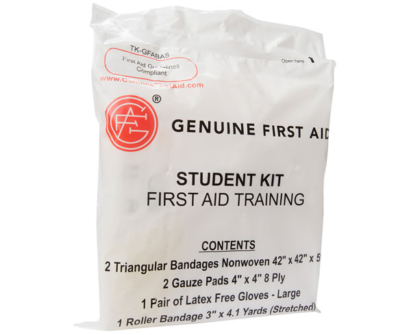 Student First Aid Training Kit < Genuine First Aid #9999-2502 