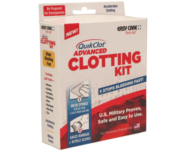 QuikClot Advanced Clotting Kit < Easy Care First Aid #5020-0020 