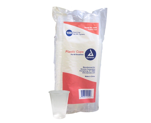 Drinking Cups, 5 oz, Case/2,500 < Dynarex #4255 