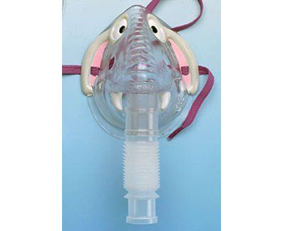 AirLife Pediatric Elephant Aerosol Mask , Case of 50 < Cardinal Health #1276 