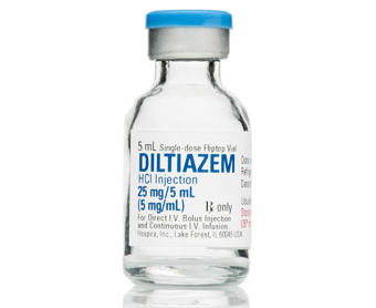 DILTIAZEM INJ VIAL 5MG/ML Box/10 , Box/10 < Baxter 