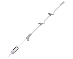 I.V. Administration Set, 15 drops per mL, Two Injection Sites < Amsino #159602 