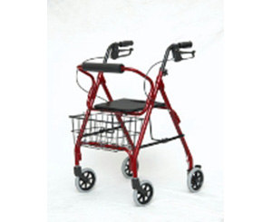 Aluminum Rollator w/ Loop Brakes < PROBASICS #1026 
