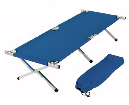 DELUXE MILITARY STYLE ALUMINUM FOLDING COT HEAVY DUTY < EverDixie #4689 