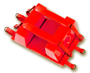 Head Immobilizer, Reusable, Red < 