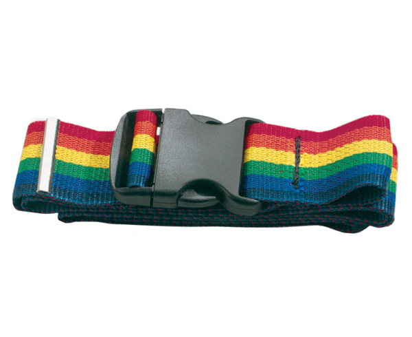 Nylon Gait Belt with Quick Release Buckle, Rainbow, Print < Prestige Medical #622-RAI 