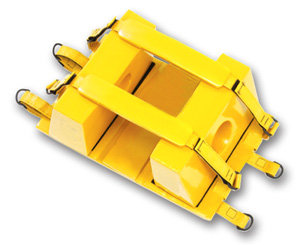 Head Immobilizer, Reusable, Yellow < 