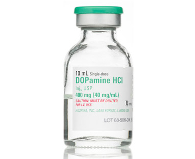 Dopamine Injection, USP 40mg/mL - 10mL Vial < Hospira 